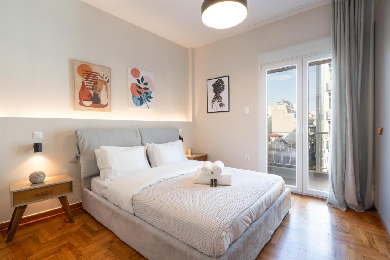 Classy Apartment In Koukaki, Walk To Metro & Acropolis Atene Esterno foto